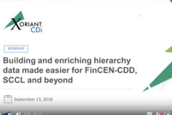 Building and enriching hierarchy data Made easier for FinCEN-CDD, SCCL And beyond
